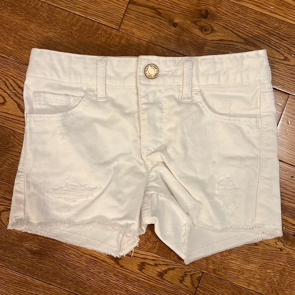GAP Kids Distressed Jean Shorts